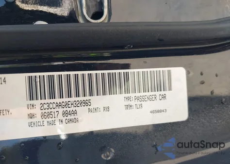 2014 Chrysler 300 from USA, damaged, VIN 2C3CCAAG0EH320965